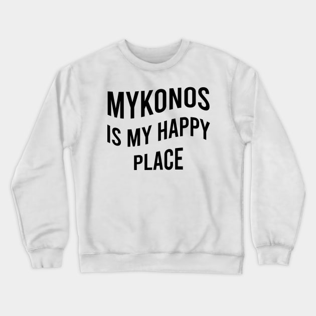 Mykonos Crewneck Sweatshirt by greekcorner